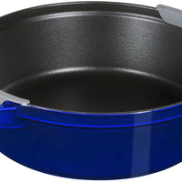Staub - 4 PC 10" Cast Iron Stackable Cocotte Set Blue - 1010769