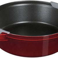Staub - 4 PC 10" Cast Iron Stackable Cocotte Set Grenadine - 1010768