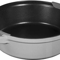 Staub - 4 PC 10" Cast Iron Stackable Cocotte Set Grey - 1010767