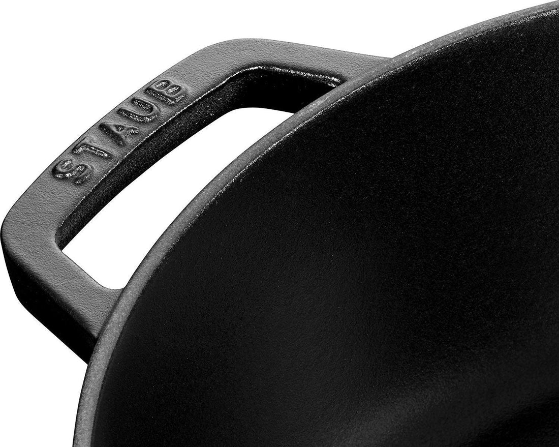 Staub - 4 QT Braiser with Chistera Lid Black 3.8L - 40511-472