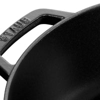 Staub - 4 QT Braiser with Chistera Lid Black 3.8L - 40511-472