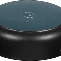 Staub - 4 QT Braiser with Chistera Lid Black 3.8L - 40511-472