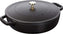Staub - 4 QT Braiser with Chistera Lid Black 3.8L - 40511-472