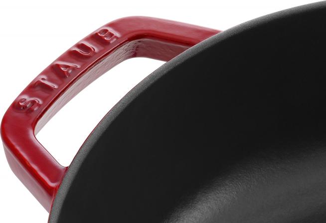Staub - 4 QT Braiser with Chistera Lid Cherry Red 3.8L - 40511-474