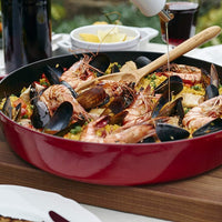 Staub - 4 QT Braiser with Chistera Lid Cherry Red 3.8L - 40511-474