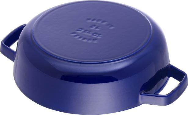 Staub - 4 QT Braiser with Chistera Lid Dark Blue 3.8L - 40511-476
