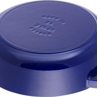 Staub - 4 QT Braiser with Chistera Lid Dark Blue 3.8L - 40511-476