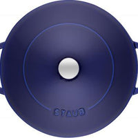 Staub - 4 QT Braiser with Chistera Lid Dark Blue 3.8L - 40511-476