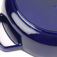 Staub - 4 QT Braiser with Chistera Lid Dark Blue 3.8L - 40511-476