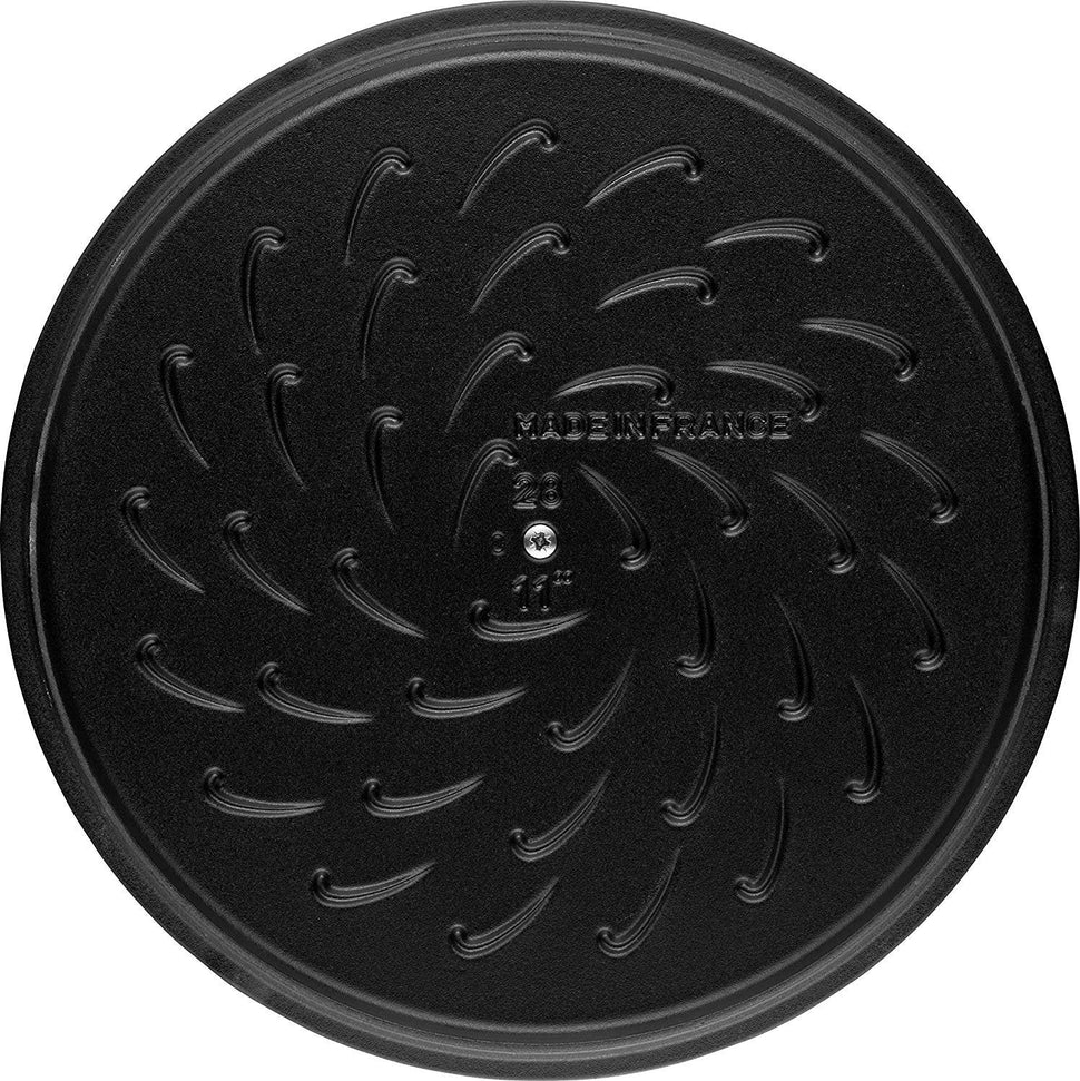 Staub - 4 QT Braiser with Chistera Lid Dark Blue 3.8L - 40511-476