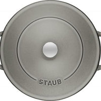 Staub - 4 QT Braiser with Chistera Lid Graphite Grey 3.8L - 40511-470