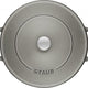 Staub - 4 QT Braiser with Chistera Lid Graphite Grey 3.8L - 40511-470