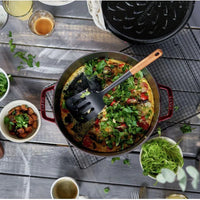 Staub - 4 QT Braiser with Chistera Lid Grenadine 3.8L - 40511-513