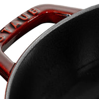 Staub - 4 QT Braiser with Chistera Lid Grenadine 3.8L - 40511-513