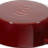 Staub - 4 QT Braiser with Chistera Lid Grenadine 3.8L - 40511-513
