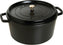 Staub - 4 QT Round Cocotte Black 3.8L - 40500-241