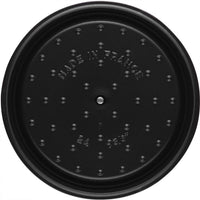 Staub - 4 QT Round Cocotte Bordeaux Red 3.8L - 40502-294