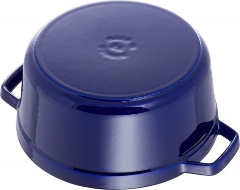 Staub - 4 QT Round Cocotte Dark Blue 3.8L - 40510-283