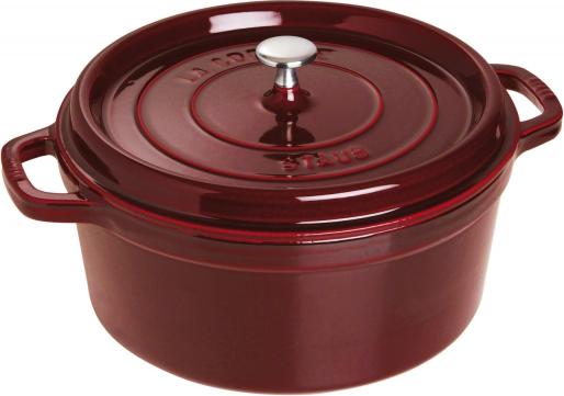 Staub - 4 QT Round Cocotte Grenadine 3.8L - 40509-357
