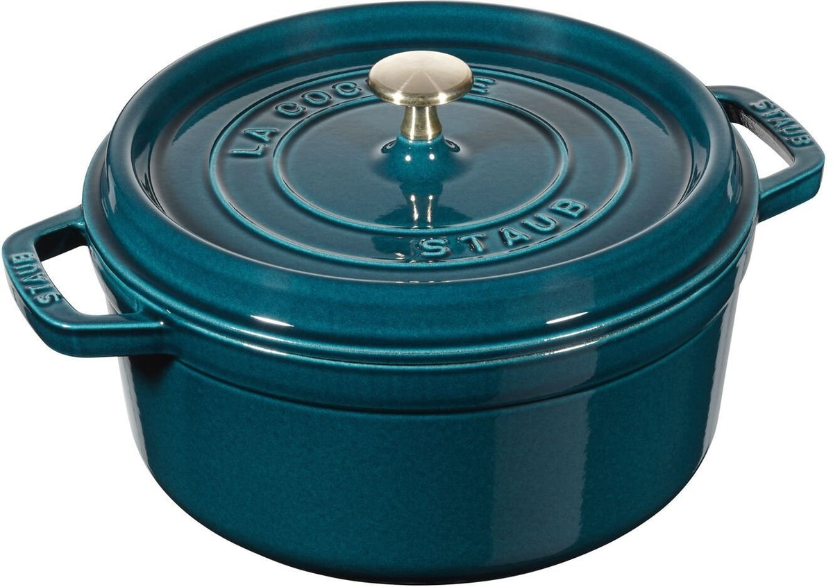 Staub - 4 QT Round Cocotte La Mer 3.8L - 40508-654
