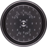 Staub - 4 QT Round Cocotte White Truffle 3.8L - 40501-412