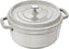 Staub - 4 QT Round Cocotte White Truffle 3.8L - 40501-412