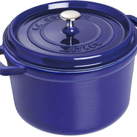 Staub - 5 QT Round High Cocotte Dark Blue 4.8L - 40506-580