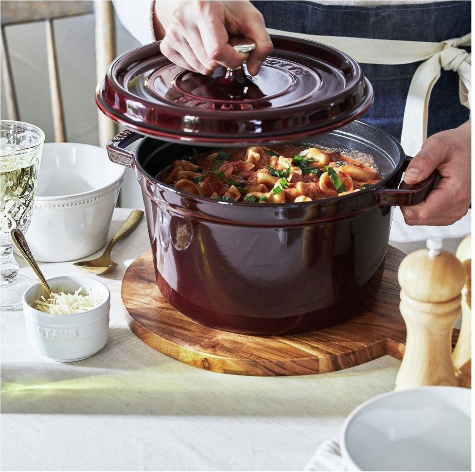 Staub - 5 QT Round High Cocotte Grenadine 4.8L - 40506-577