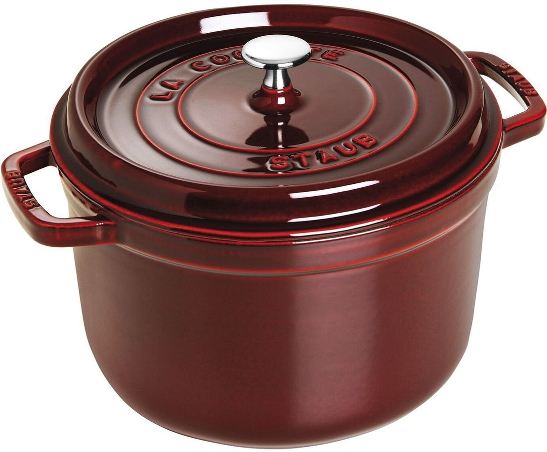 Staub - 5 QT Round High Cocotte Grenadine 4.8L - 40506-577