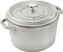 Staub - 5 QT Round High Cocotte White Truffle 4.8L - 40508-223