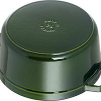 Staub - 5.5 QT Round Cocotte Basil 5.2L - 40509-358
