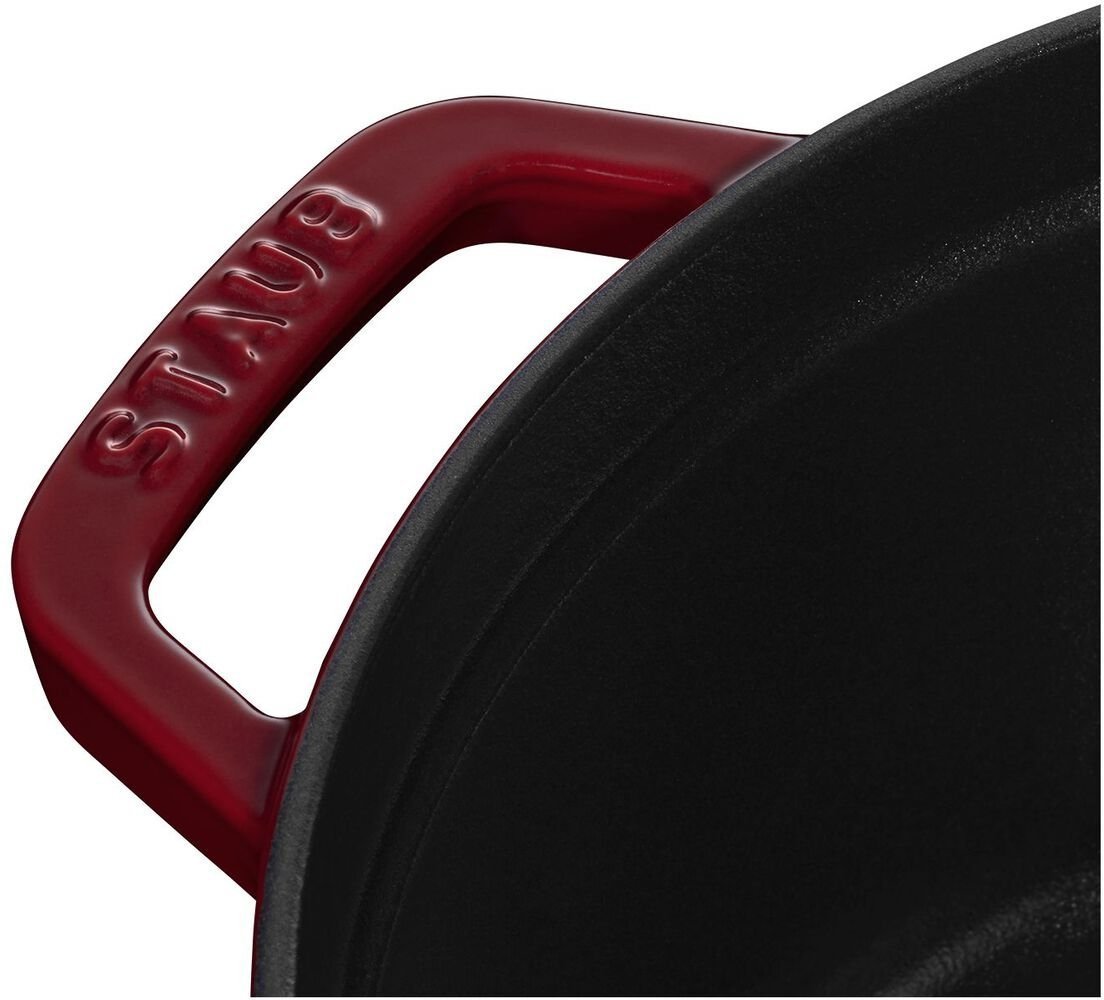 Staub - 5.5 QT Round Cocotte Bordeaux 5.2L - 40502-277