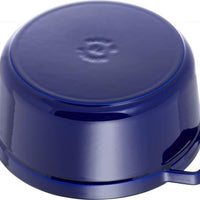 Staub - 5.5 QT Round Cocotte Dark Blue 5.2L - 40510-284