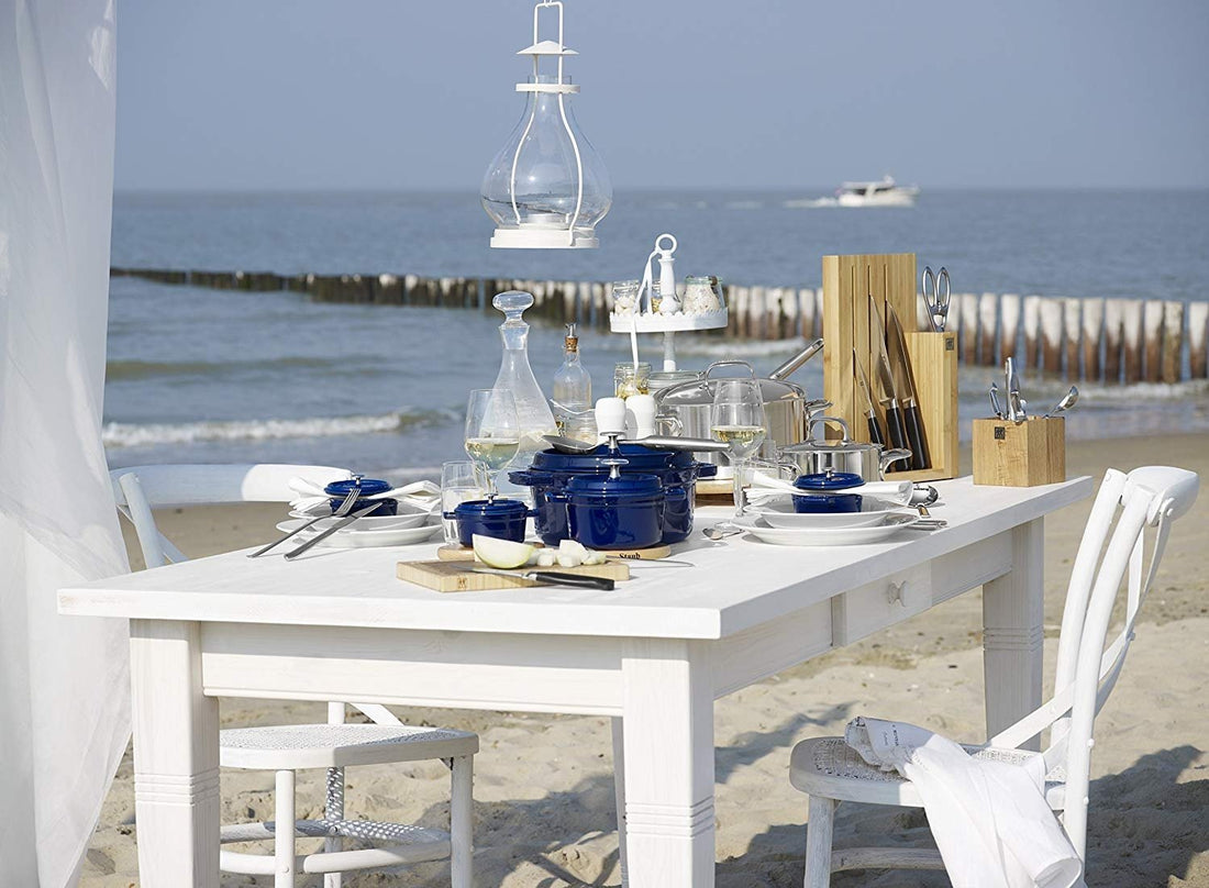 Staub - 5.5 QT Round Cocotte Dark Blue 5.2L - 40510-284