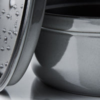 Staub - 5.5 QT Round Cocotte Graphite Grey 5.2L - 40509-312