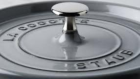 Staub - 5.5 QT Round Cocotte Graphite Grey 5.2L - 40509-312