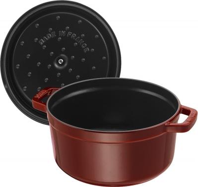 Staub - 5.5 QT Round Cocotte Grenadine 5.2L - 40509-359