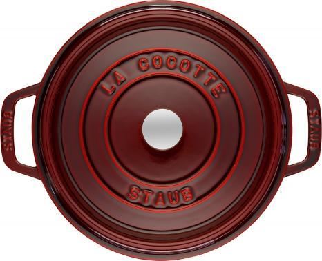 Staub - 5.5 QT Round Cocotte Grenadine 5.2L - 40509-359