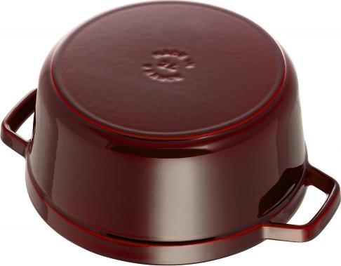 Staub - 5.5 QT Round Cocotte Grenadine 5.2L - 40509-359