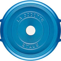 Staub - 5.5 QT Round Cocotte Ice Blue 5.2L - 40501-400
