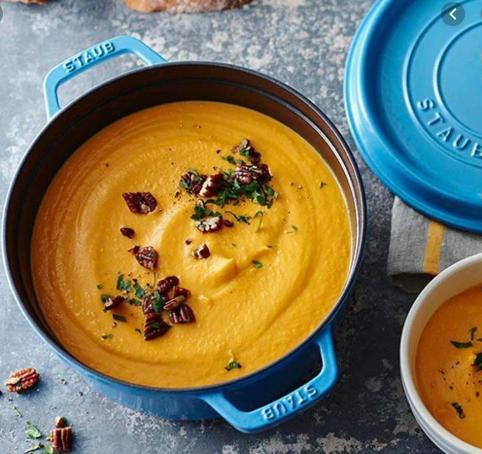 Staub - 5.5 QT Round Cocotte Ice Blue 5.2L - 40501-400