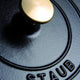 Staub - 5.5 QT Round Cocotte with Steamer Black 5.2L - 40510-606