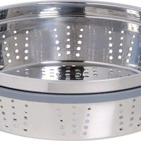 Staub - 5.5 QT Round Cocotte with Steamer Black 5.2L - 40510-606