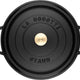 Staub - 5.5 QT Round Cocotte with Steamer Black 5.2L - 40510-606