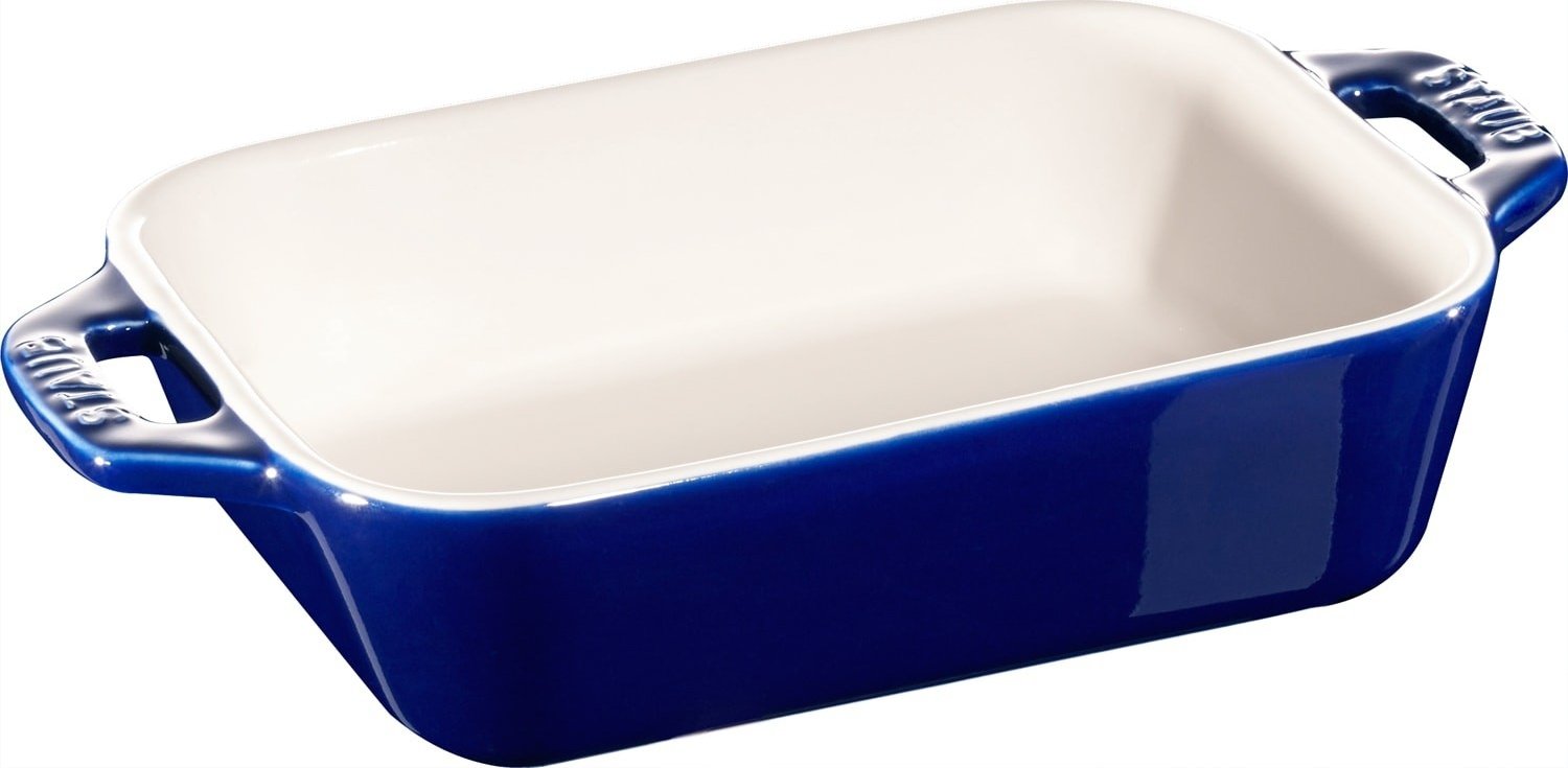 Staub - 5.5" x 4" Ceramic Rectangular Baking Dish Dark Blue - 40511-140