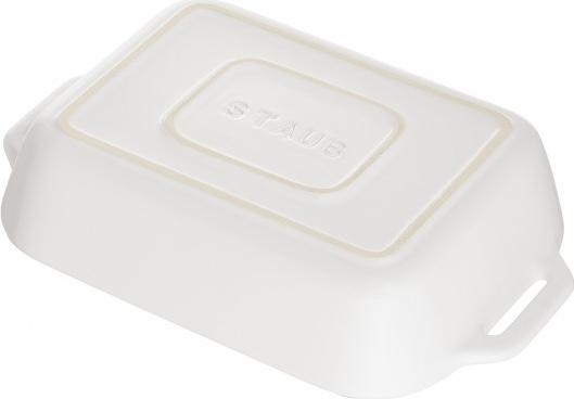 Staub - 5.5" x 4" Ceramic Rectangular Baking Dish White - 40511-142