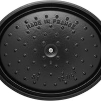 Staub - 5.7 QT Oval Cocotte Bordeaux Red 5.5L - 40502-279
