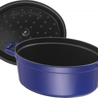 Staub - 5.7 QT Oval Cocotte Dark Blue 5.5L - 40510-289