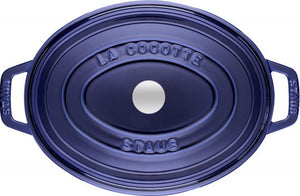 Staub - 5.7 QT Oval Cocotte Dark Blue 5.5L - 40510-289