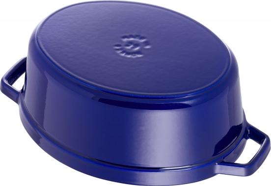 Staub - 5.7 QT Oval Cocotte Dark Blue 5.5L - 40510-289